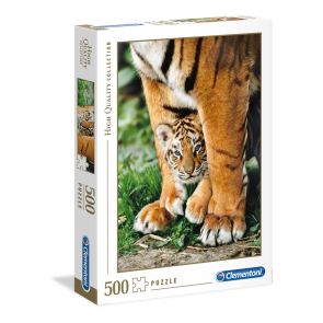 CLEMENTONI 500ч. Пъзел High Quality Collection Bengal tiger cub