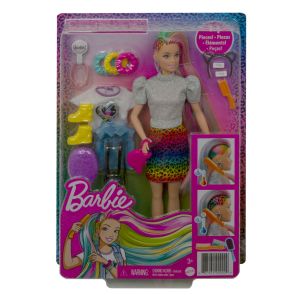 BARBIE Кукла Barbie® Leopard Rainbow hair