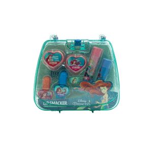 Интелфарм Пластмасова чантичка с гримове Disney Ariel 7 ч. 