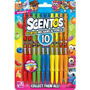 Scentos Ароматизирани механични моливи 10 бр.