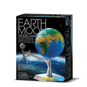 4М  Пластмасов модел Земята и Луната 