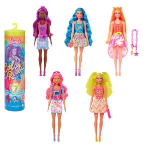 Barbie® Color Reveal™ Кукла с магическа трансформация - неонови шарки HCC67
