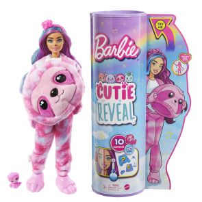 Barbie® Cutie Reveal™ Кукла Супер изненада "Фантастична серия"  - Ленивец HJL59