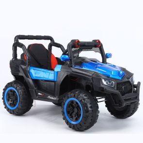 Джип акумулаторен 12V Dirt Rider с родителски контрол Син