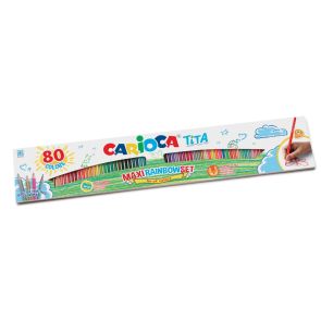 Carioca  Tita Цветни моливи 80 цвята, 100 см.