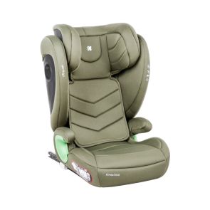 KIKKA BOO Стол за кола I-SIZE (100-150 см) I-TRAVEL ARMY GREEN 41002150004