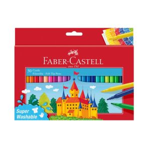 FABER-CASTELL Флумастери  серия Замък, 50 цвята