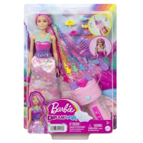 Кукла Barbie® Twist 'n Style™ с машина за плитки