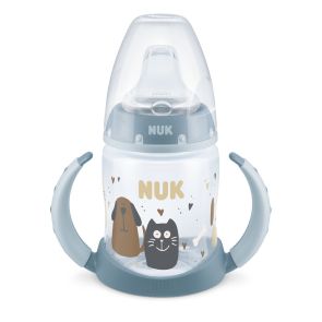 NUK FC PP Преходна чаша за сок със силиконов накрайник 150 мл. CAT&DOG