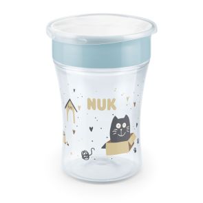 NUK EV Чаша за сок 250 мл. 8+ м. MAGIC CUP CAT&DOG