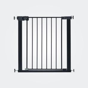 Safety 1ST Универсална метална преграда за врата с двойно заключване 73 см. ЧЕРЕН