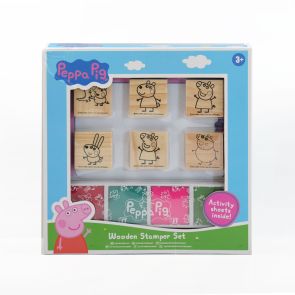 Peppa Pig дървени печати