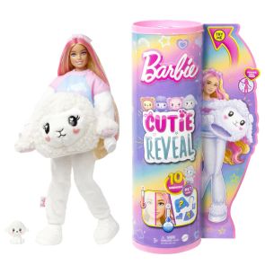 Barbie® Cutie Reveal™ Кукла изненада Cozy Cutetees - Агънце