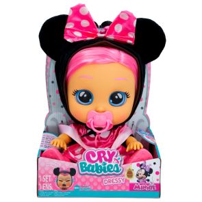 IMC Кукла със сълзи CRYBABIES DRESSY Minnie Mouse