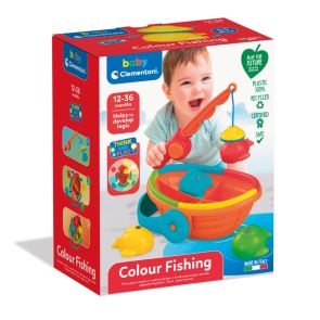 CLEMENTONI BABY Игра с цветни рибки 17688