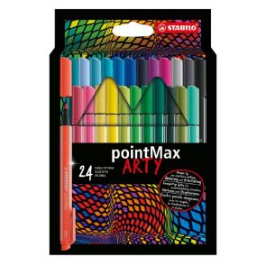 Stabilo Комплект флумастери pointMax Arty 24 цвята
