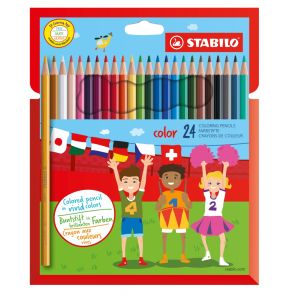 Stabilo Комплект цветни моливи 24 цвята