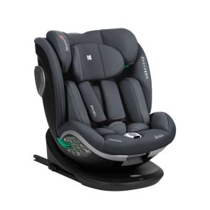 KIKKA BOO Стол за кола I-SIZE I-DRIVE 360° ISOFIX (40-150 см) DARK GREY