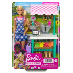 Barbie® Фермерски щанд с кукла 