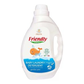 Friendly Organic Препарат за пране на бебешки дрехи 2л. ПЛОДОВЕ