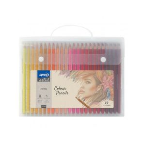 SpreeArt Моливи 72 цвята Hobby в куфарче