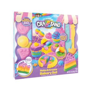 CraZArt комплект за игра с пясък Bakery