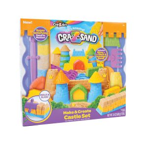 CraZArt комплект за игра с пясък Castle