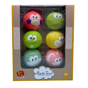 Играчки за баня - меки топчета ЖИВОТНИ 2106R019