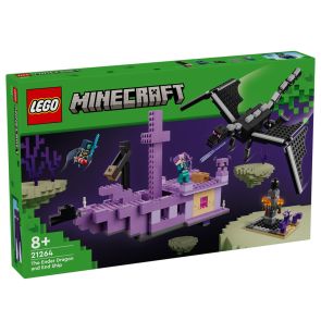 LEGO® Minecraft® Драконът Ендър и корабът на Края 21264
