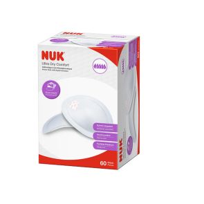 NUK Подплънки за кърмене Ultra Dry 60 броя