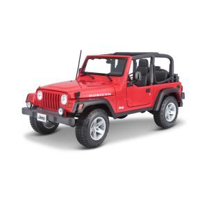 MAISTO SP EDITION Кола Jeep Wrangler Rubicon 1:18 червена