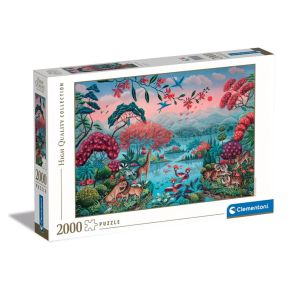 CLEMENTONI 2000ч. Пъзел High Quality Collection The Peaceful Jungle 32571