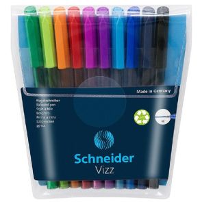 SCHNEIDER Комплект химикалки Vizz M 10 цвята