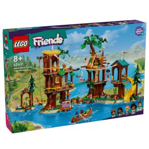 LEGO® Friends Лагер за приключения – дървесна къща 42631