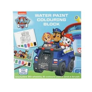 Книжка за оцветяване с вода Paw Patrol