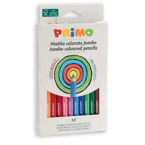 Primo Моливи 12 цвята Maxi