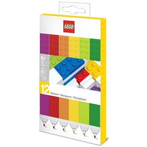 LEGO 12 цветни маркера 51644
