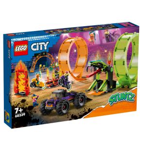 LEGO CITY STUNTS Арена за каскади с два лупинга 60339