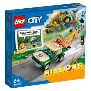 LEGO CITY Мисии за спасяване на диви животни 60353