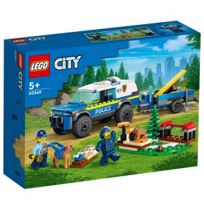 LEGO CITY Мобилна школа за полицейски кучета 60369