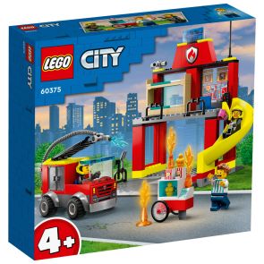 LEGO CITY Пожарна команда и пожарникарски камион 60375