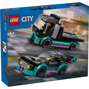 LEGO CITY Състезателна кола и камион автовоз 60406