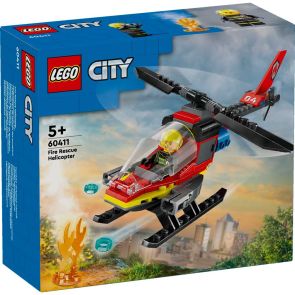 LEGO CITY Спасителен пожарникарски хеликоптер 60411