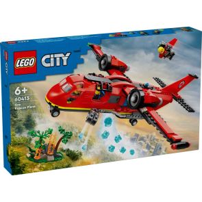 LEGO CITY Спасителен пожарникарски самолет 60413