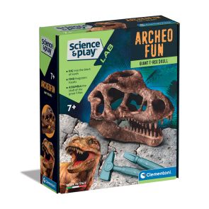 CLEMENTONI Science Play Игра с разкопки Череп T-Rex Archeo Fun
