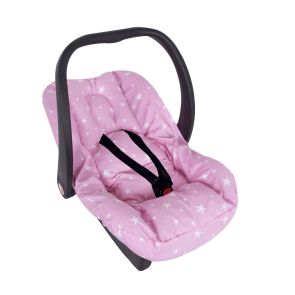 Sevi Baby Протектор за стол за кола с предпазител за кръста - розов