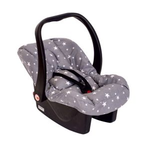 Sevi Baby Протектор за стол за кола с предпазител за кръста - сив