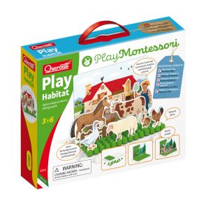 QUERCETTI Игра Play Montessori Опознай животните 621