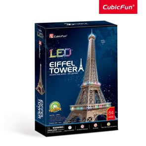 CubicFun 3D Пъзел с LED светлини EIFFEL TOWER L091h