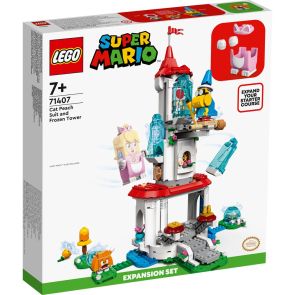 LEGO Super Mario Комплект с допълнения Cat Peach Suit and Frozen Tower 71407